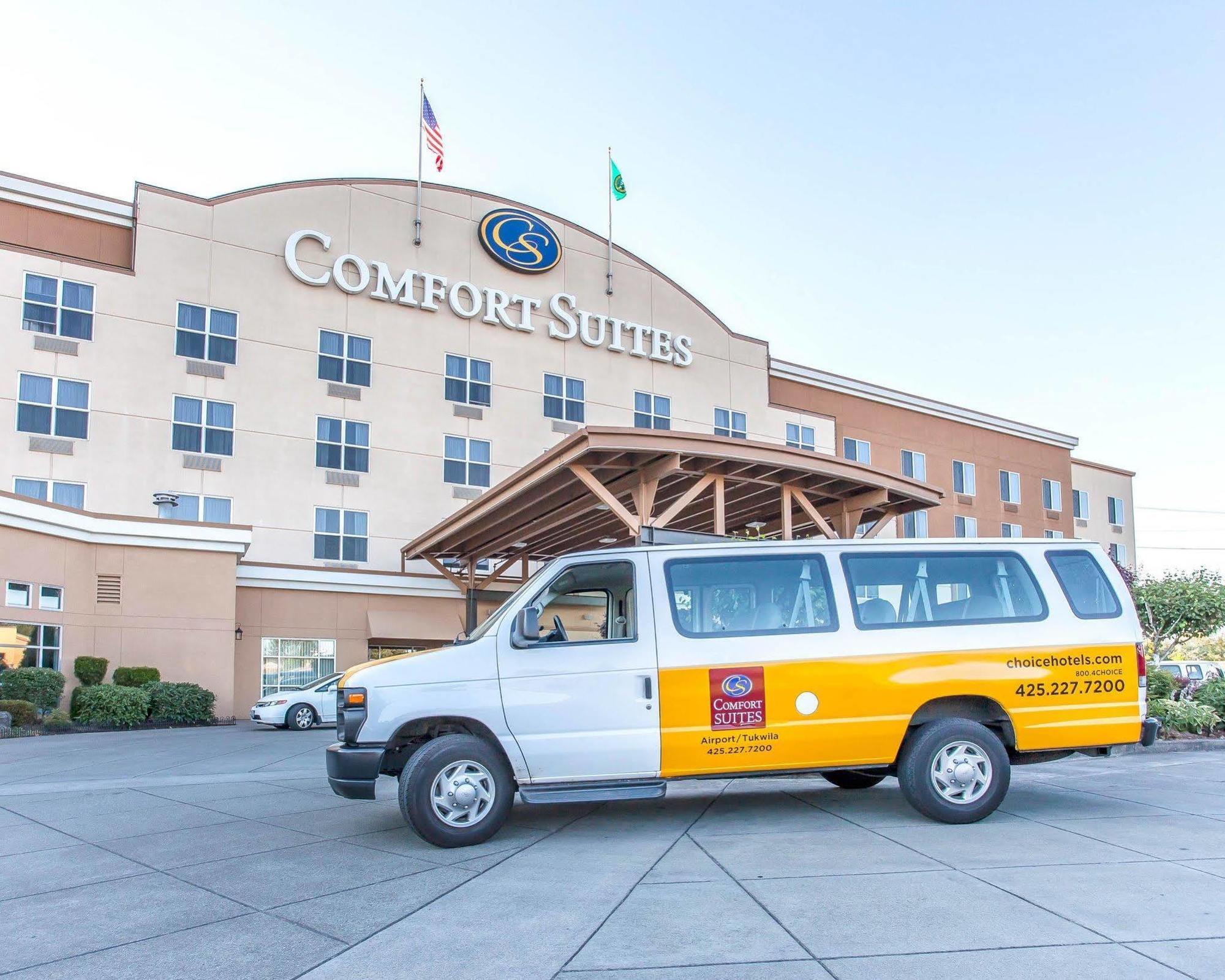 Comfort Suites Airport Tukwila Seattle Exteriör bild